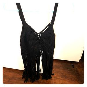 Crochet festival top